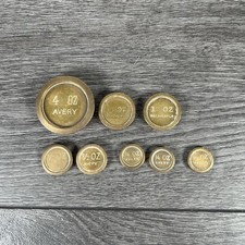 8 Vintage Avery Brass Imperial