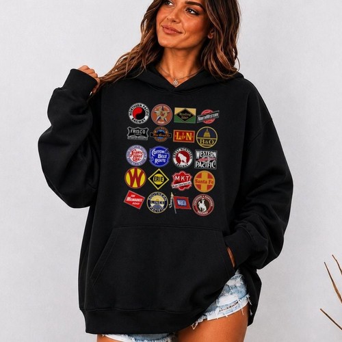 Defunct railway logos - defunct, hoodie