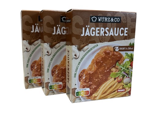 German jäger hunter sauce - german,