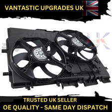 TWIN COOLING RADIATOR FAN FOR CITROEN RELAY PEUGEOT BOXER 2.0 2.2 3.0 1250H4
