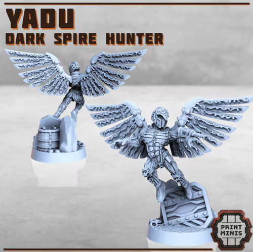 28mm dark spire hunters - hunters, yadu