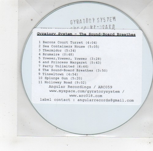 Gyratory system the - system,,