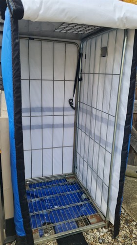 Roll cage trolley - , with