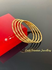 22K 22Ct Gold Filled Bangles