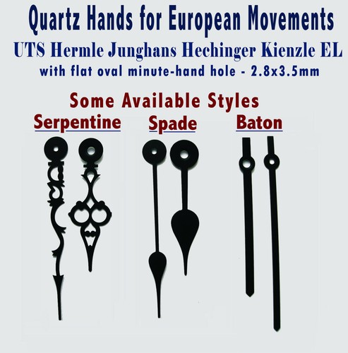 Hands for quartz - for,
