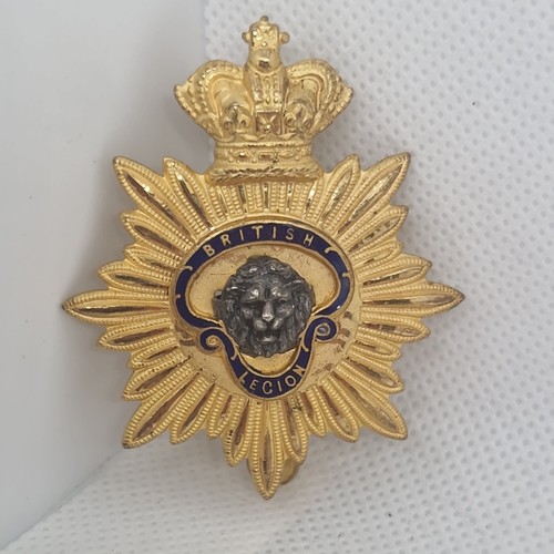 Vintage british legion badge - british,