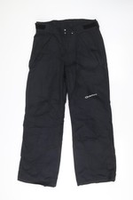Quechua Men's Black XS Snow Pants Waterproof Winter Ski Trousers
