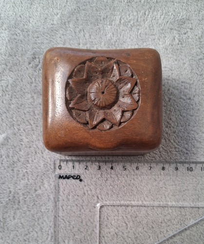 Vintage hand carved wooden - hand-carved,