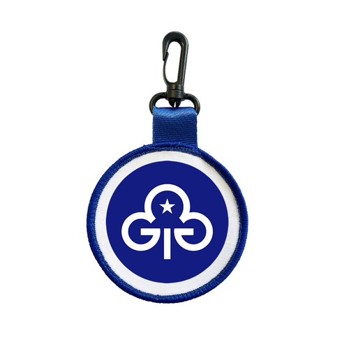 Girl guiding tag pull - girl, key