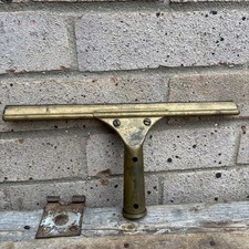 Vintage Brass Ettore Master Squeegee Made In USA Very Rare 
