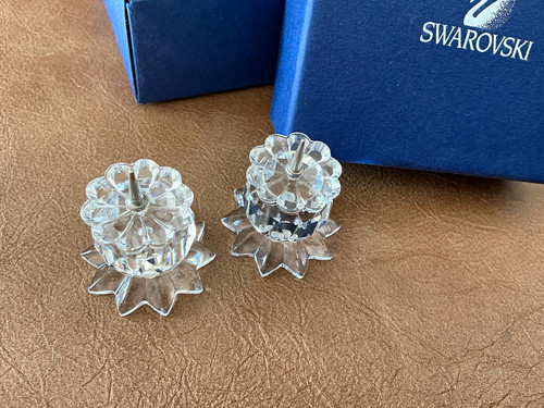 Swarovski clear crystal flower - clear,