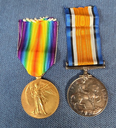 Ww1 medal pair bwm - medal, &