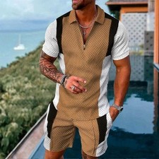 Mens 2-Piece Set POLO Outfit