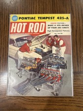 Vintage May 1960 Hot Rod Magazine -  Custom Ford Falcon on Cover Bagged/Boarded!