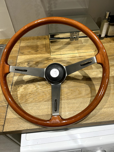 Cup wooden steering wheel - cup,