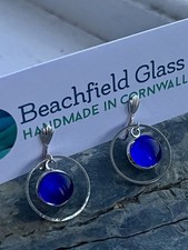 Dichroic Glass Clip On