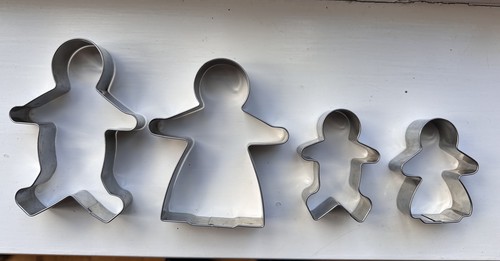 Gingerbread family cookie - gingerbread,