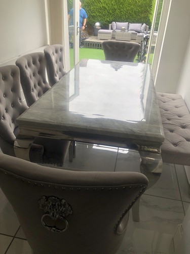 Table and chairs - table,
