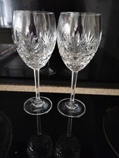 PAIR EDINBURGH CRYSTAL