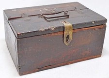 Antique Wooden Storage Chest