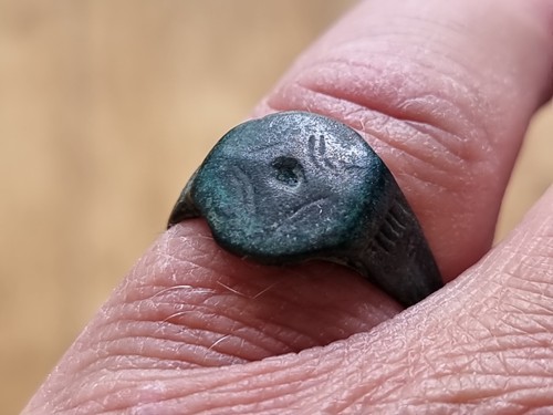 Roman ancient bronze very - , rare