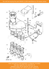 YAMAHA Hose, 90445-112E0 OEM