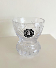 Beautiful Tutbury Ltd Georgian Crystal Small Cut Glass Flower Vase