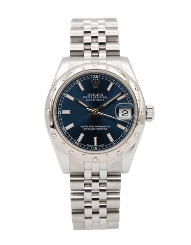 Rolex datejust blue baton - /,