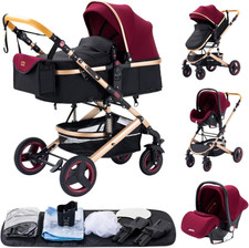 3 in 1 Prams Travel System