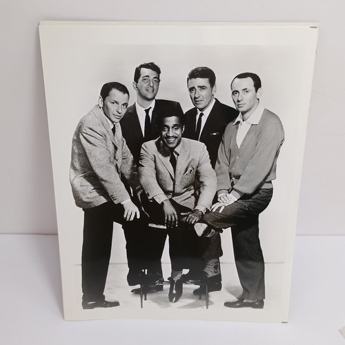 The rat pack band posing - the, in