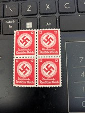 German Nazi party Govt stamp block mnh