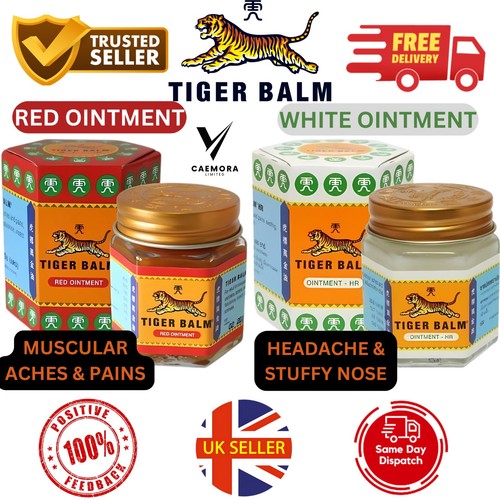 Tiger balm red 1 - tiger, white