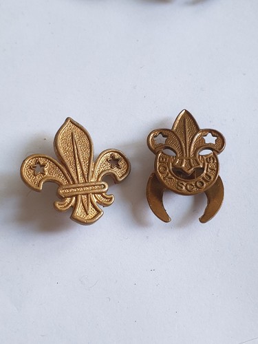 Vintage boy scout beret - scout, badge