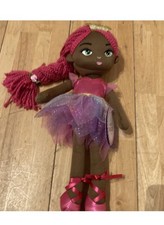 The Card Factory Fairy Rag Doll ballet / princess Plush Soft Toy New Tags 14"