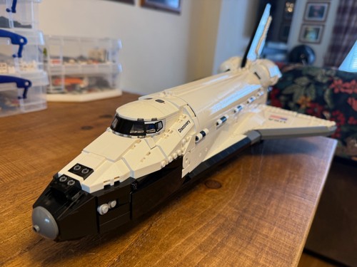 Lego icons nasa space shuttle - icons:,