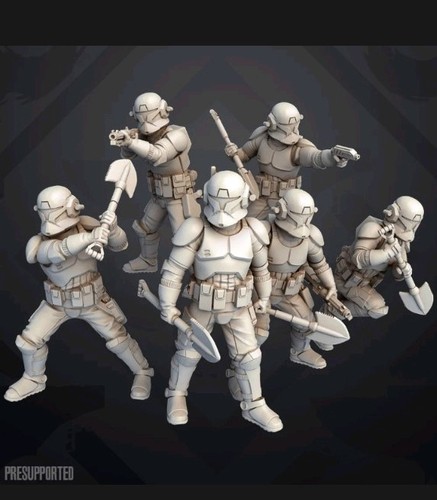 Star wars clone trench - star,