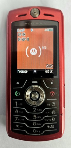 Retro rare red motorola - retro,