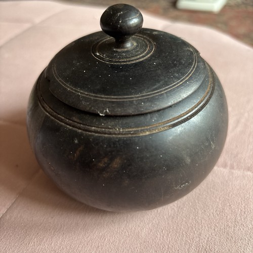 Antique victorian turned - turned, ebony