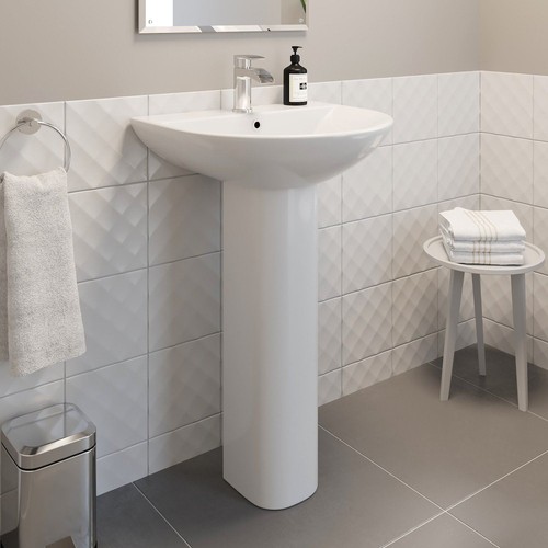 Modern bathroom basin sink - bathroom,