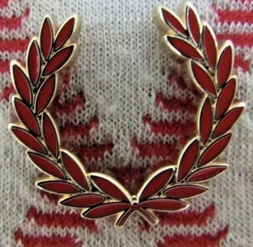 Fred perry laurel leaves pin - fred,