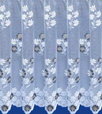 Net Curtains – Lemon, Grey &