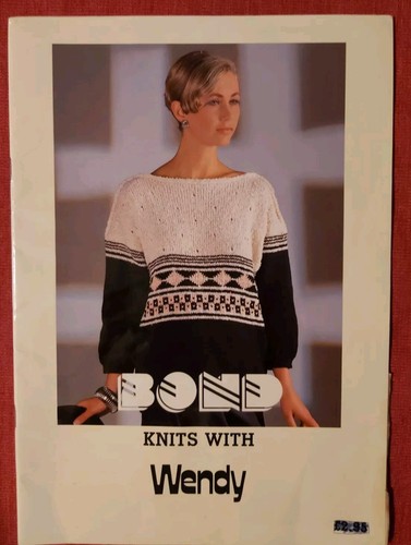 Machine knitting booklet bond - knitting, booklet-bond