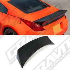REAR DUCKTAIL SPOILER GLOSS BLACK BOOT WING LIP ABS FOR NISSAN 350Z Z33 03-08