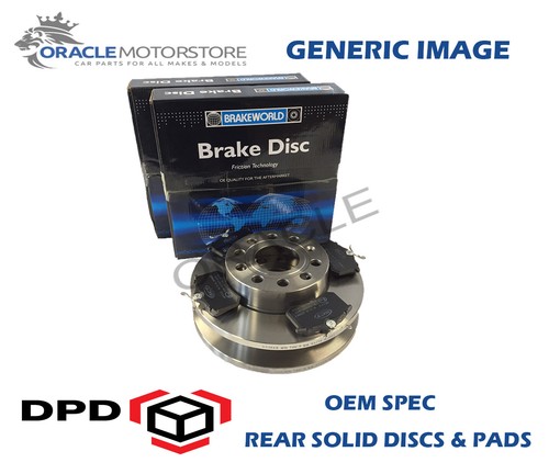 Oem spec rear discs pads - oem,