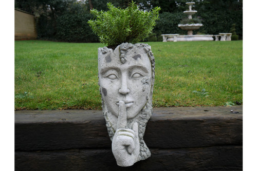 Head planter garden - garden, pot