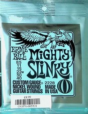 Ernie Ball 2228 Mighty Slinky Electric Guitar Strings