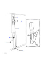 Land rover buckle front seat - land,