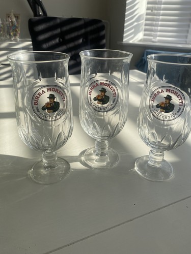 Birra moretti pint glasses - pint,