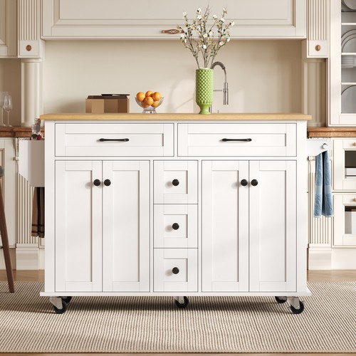 Rolling kitchen island - rolling,