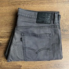 LEVI'S 508 Athletic Fit Grey Straight Jeans  | W34 L30 |  Decent condition